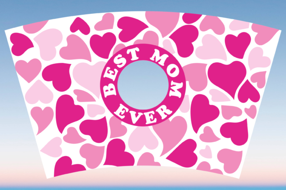 Best Mom Ever Starbucks Cup Wrap SVG