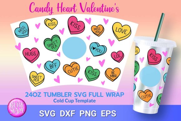 Candy Heart SVG: Love Hearts, Valentines