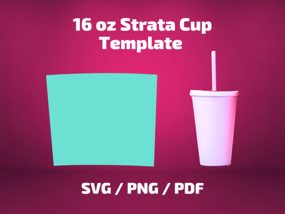 Tumbler Template 16 Oz Strata Cup