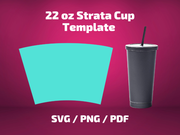 Tumbler Template 22 Oz Strata Cup
