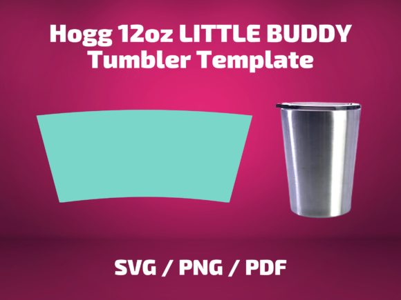 Tumbler Template Hogg 12 Oz Kids Cup