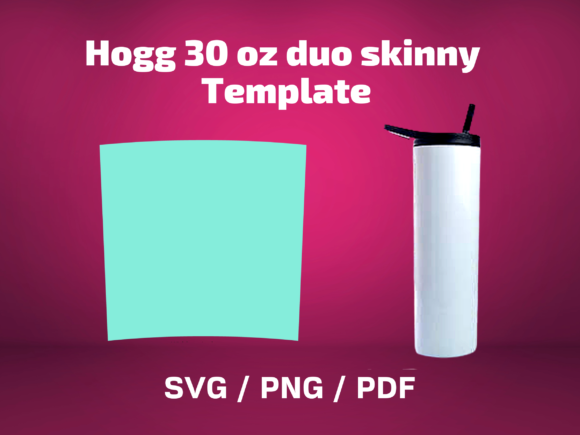 Tumbler Template Hogg 30 Oz Duo Skinny